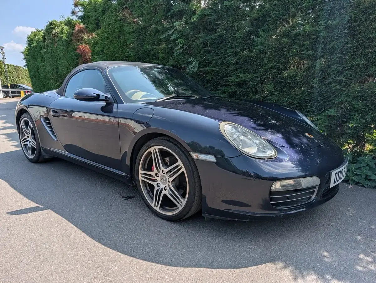 Used Porsche Boxster 295 HP (216 kW) 2007 Blue Cabriolet