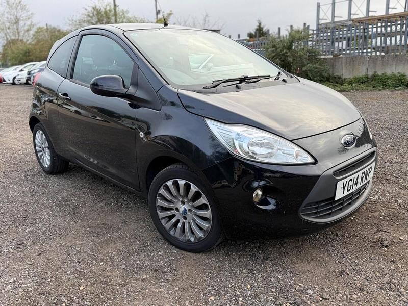 Used Ford Ka Zetec 69 HP (50 kW) 2015 Black Hatchback