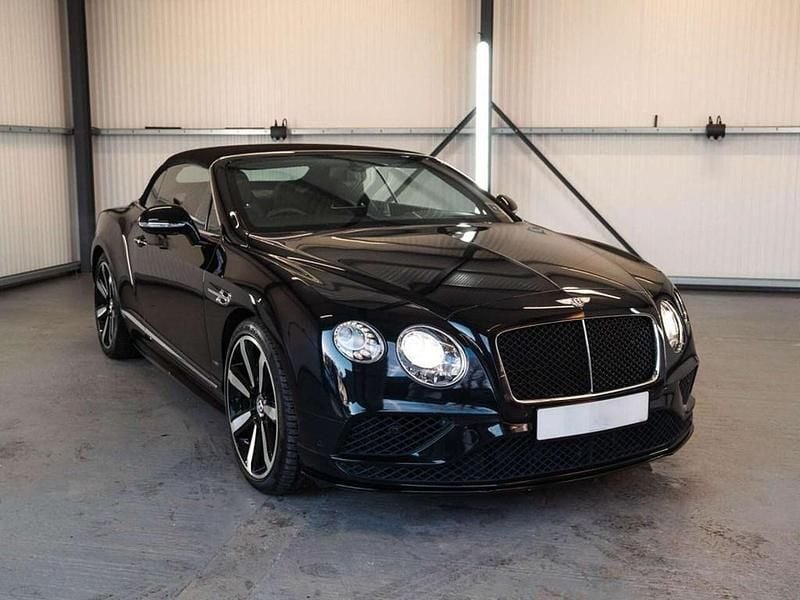 Used Bentley Continental GT Convertible Mulliner 528 HP (388 kW) 2016 Black Cabriolet