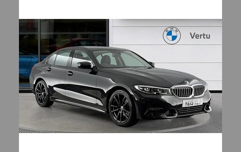 Black Used 2019 BMW 318 Sport Line Sedan | £17,283 (Fair price) - Image 1/4
