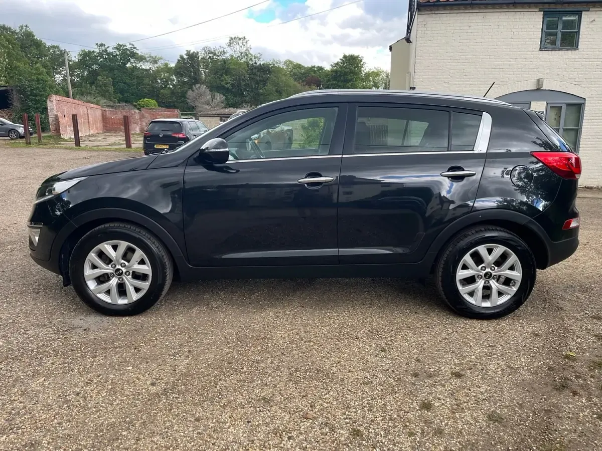 Used Kia Sportage 115 HP (84 kW) 2014 Black SUV