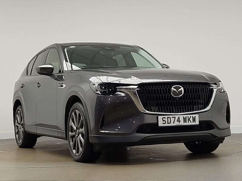 Grey Used 2024 Mazda CX-60 Exclusive-Line SUV | £31,998 (Fair price) - Image 1/4