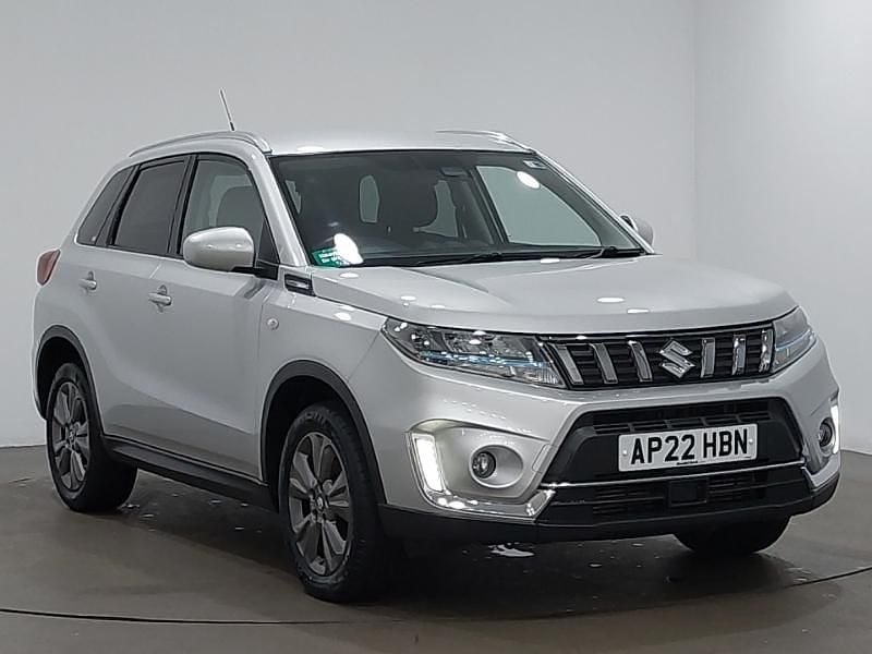 Silver Used 2022 Suzuki Vitara SZ-T SUV | £14,498 (Fair price) - Image 1/4