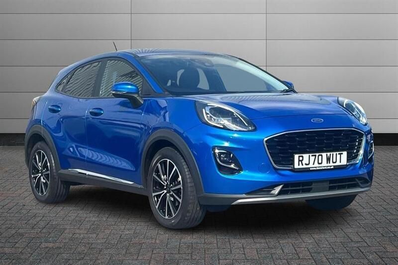 Desert island blue Used 2020 Ford Puma Titanium Hatchback | £12,295 (Fair price) - Image 1/2