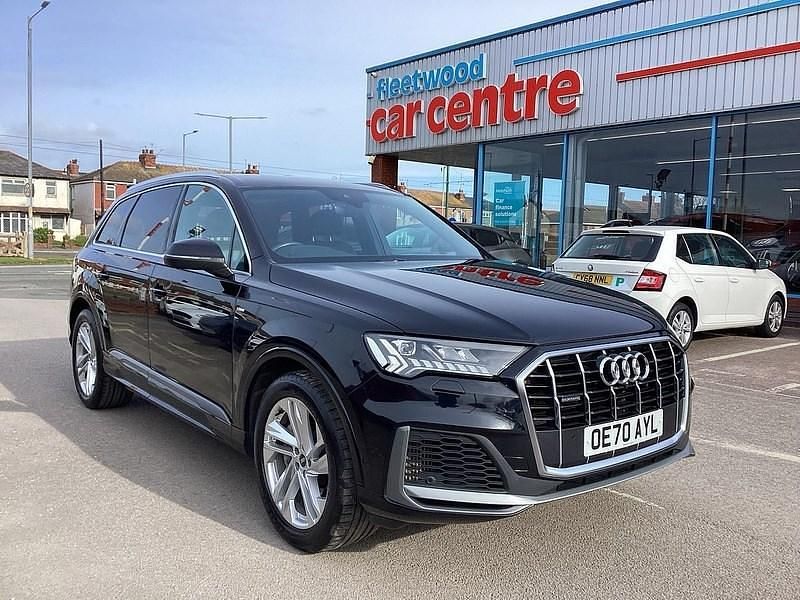 Used Audi Q7 S-Line 381 HP (280 kW) 2020 Black SUV