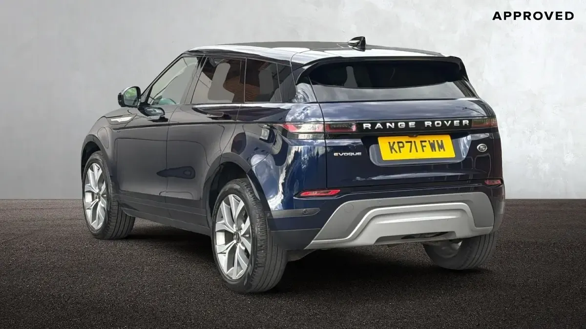 Used Land Rover Range Rover evoque HSE 2021 Blue SUV