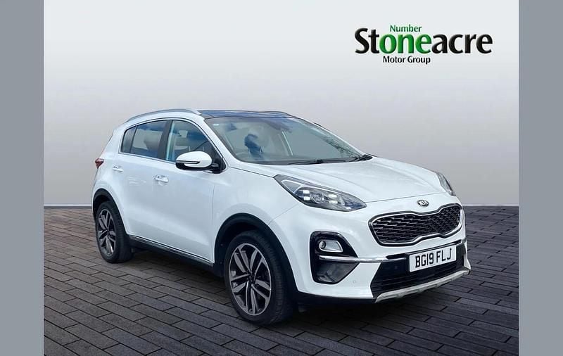 Used Kia Sportage 174 HP (127 kW) 2019 White SUV