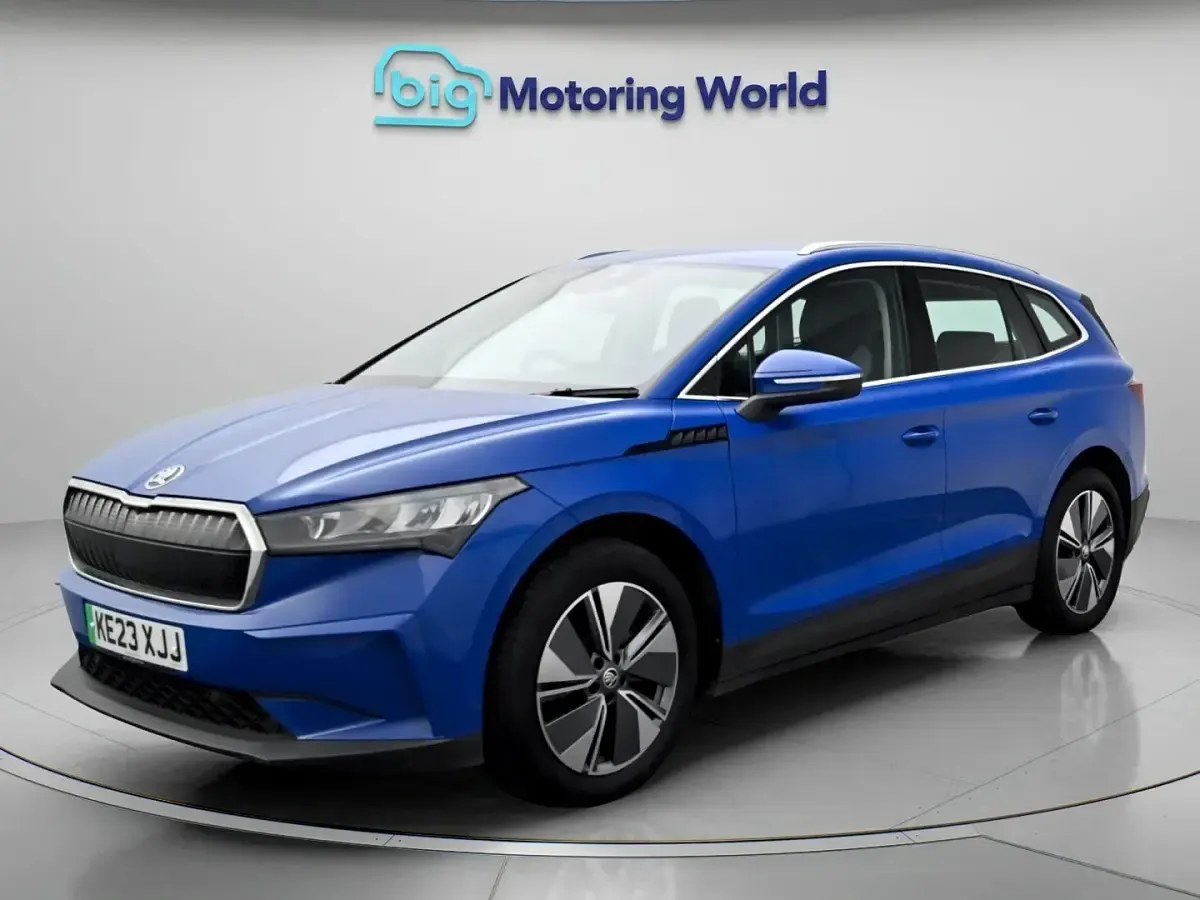 Used Skoda Enyaq iV ecoSuite 150 kW (204 HP) 2023 Blue SUV