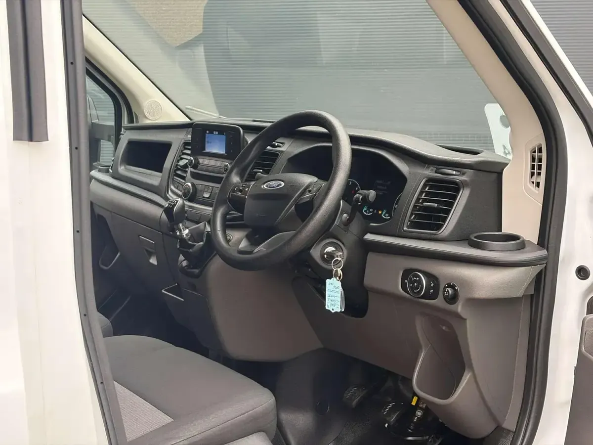 Used Ford Transit S 130 HP (95 kW) 2024 White Cabriolet