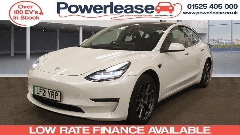 White Used 2021 Tesla Model 3 Long Range Sedan | £17,344 (Super price) - Image 1/3