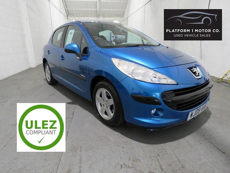 Blue Used 2009 Peugeot 207 Hatchback | £1,295 (Good price) - Image 1/4
