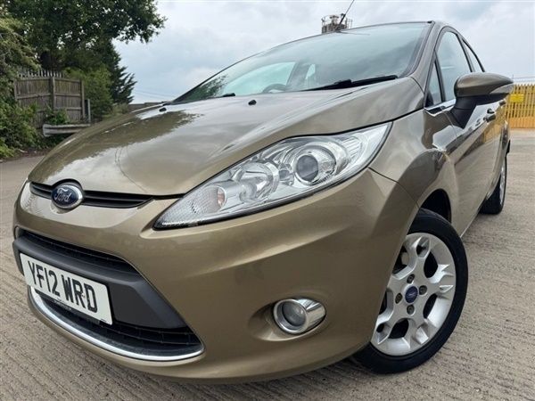 Brown Used 2012 Ford Fiesta Zetec Hatchback | £1,999 (Good price) - Image 1/1