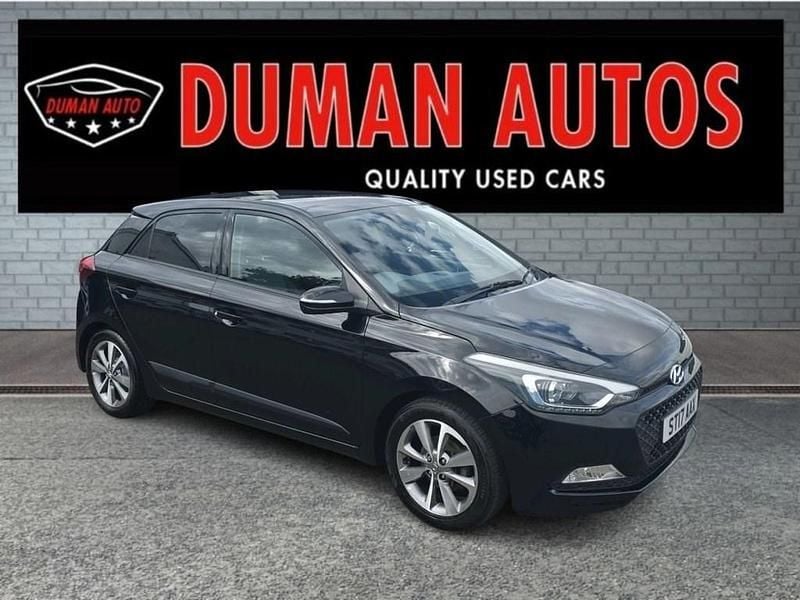 Black Used 2017 Hyundai i20 Premium Hatchback | £7,995 (Fair price) - Image 1/4