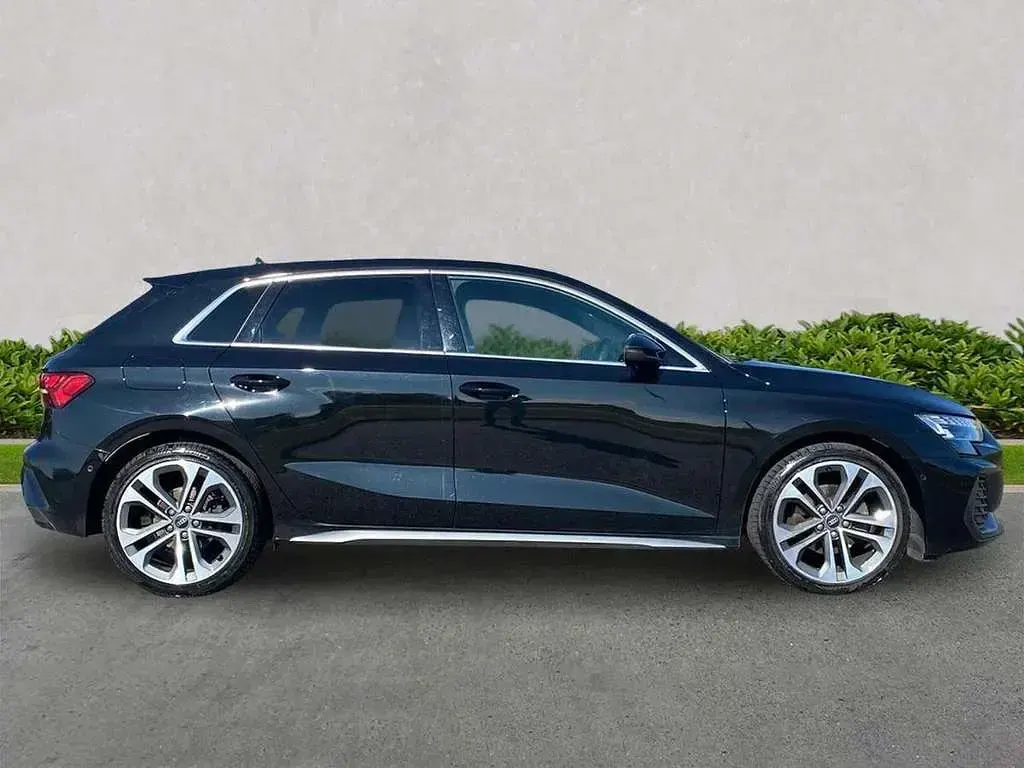 Used Audi A3 S-Line 147 HP (108 kW) 2024 Black Hatchback