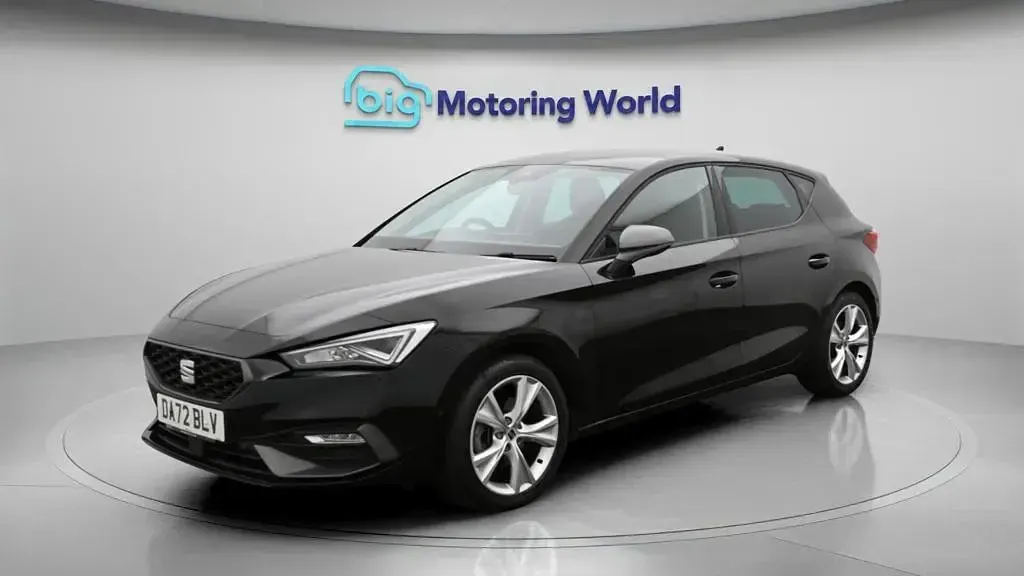 Used Seat Leon FR 130 HP (95 kW) 2022 Black Hatchback