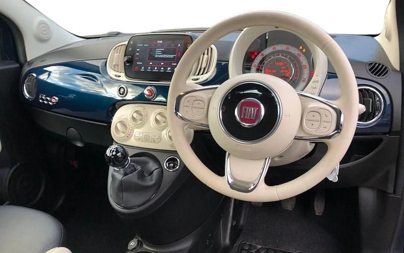 Used Fiat 500C Dolcevita 69 HP (50 kW) 2021 Blue Cabriolet