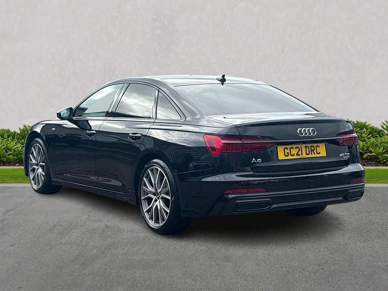 Used Audi A6 Black Edition 204 HP (150 kW) 2021 Black Sedan