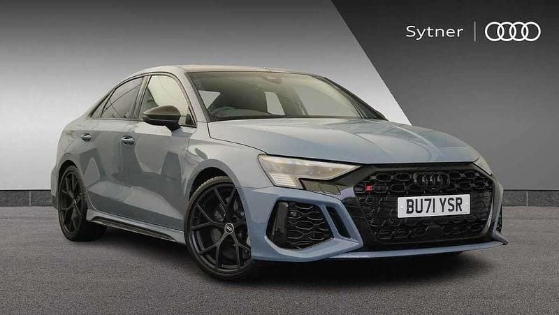 Grey Used 2022 Audi RS3 Sport Sedan | £52,500 (Expensive) - Image 1/4