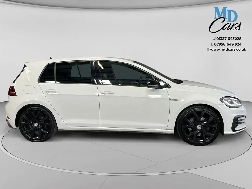 Used VW Golf VII GTD 184 HP (135 kW) 2017 White Hatchback