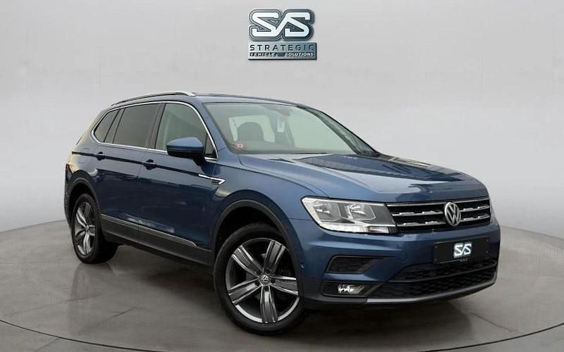 Blue Used 2020 VW Tiguan Allspace Match SUV | £15,490 (Fair price) - Image 1/3