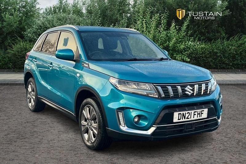 Turquoise Used 2021 Suzuki Vitara SZ-T Hatchback | £13,799 (Fair price) - Image 1/4