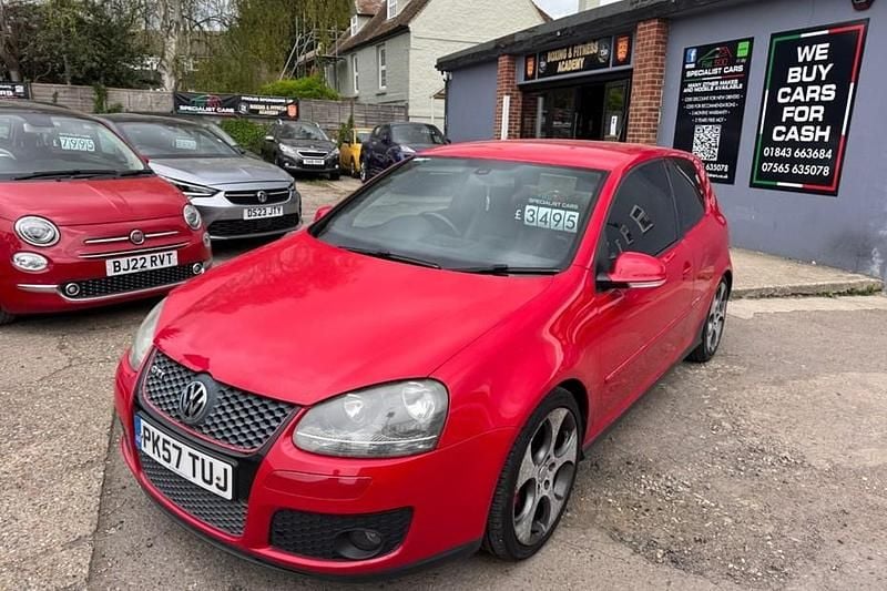 Used VW Golf V GTI 2007 Red Hatchback