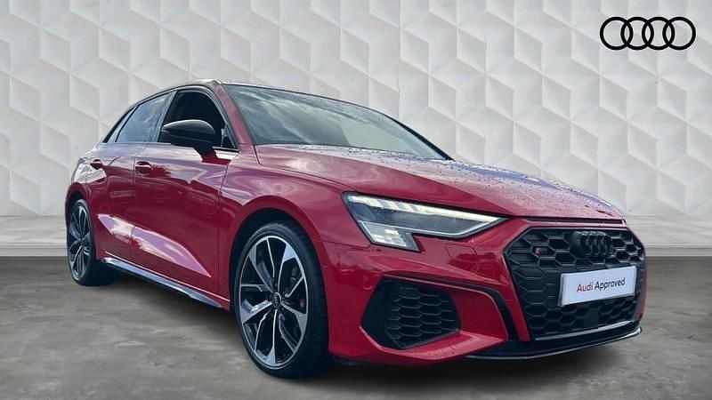 Red Used 2022 Audi S3 Sportback Advanced Hatchback | £34,975 - Image 1/4