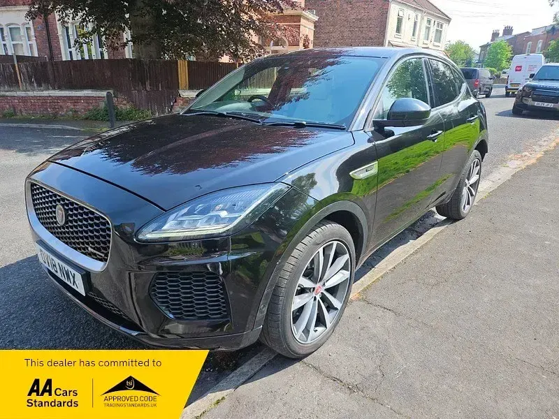 Begagnad Jaguar E-Pace R-Dynamic 2018 Svart SUV
