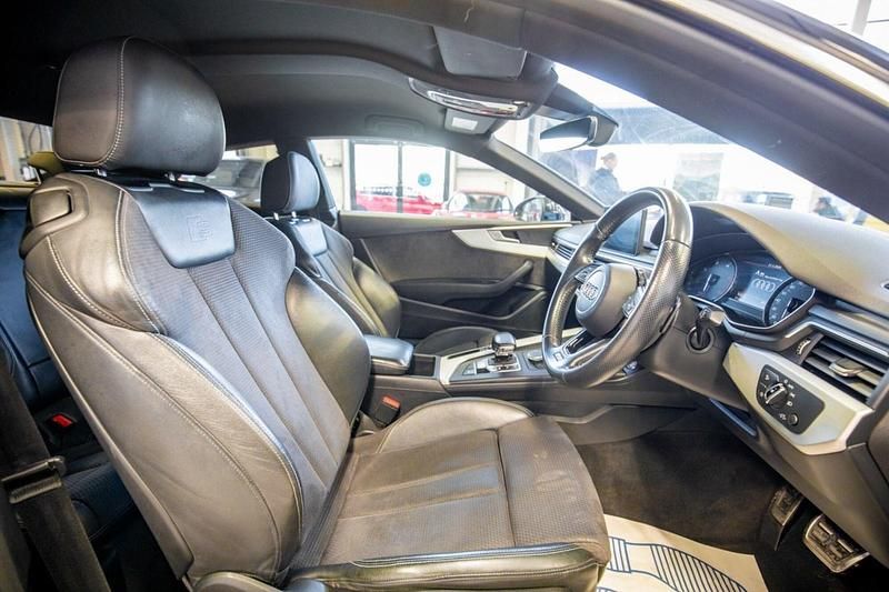 Used Audi A5 S-Line 190 HP (139 kW) 2017 Black Coupe