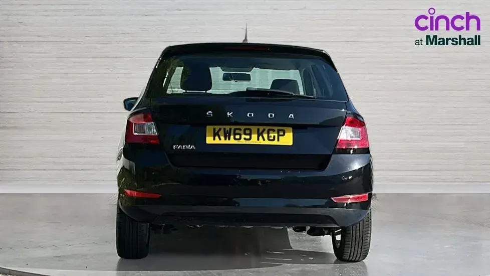 Used Skoda Fabia SE 95 HP (69 kW) 2020 Black Hatchback