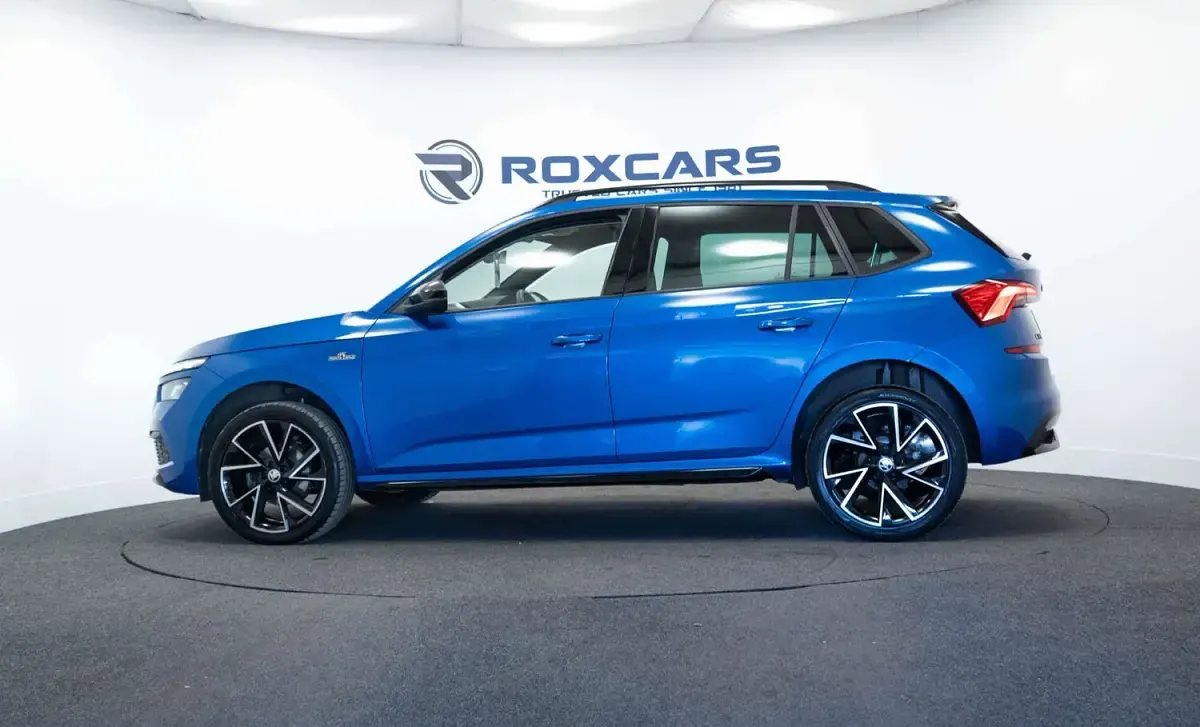 Used Skoda Kamiq Monte Carlo 110 HP (80 kW) 2023 Blue SUV