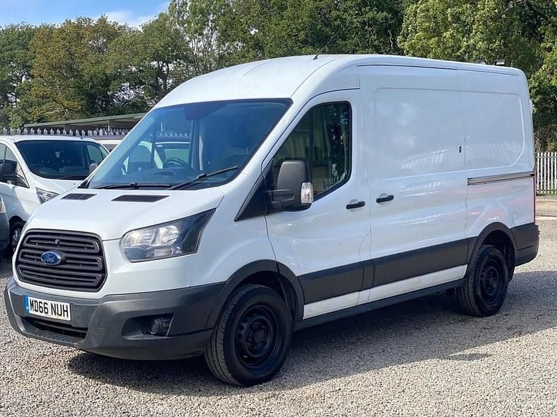 Used Ford Transit 130 HP (95 kW) 2017 White Van