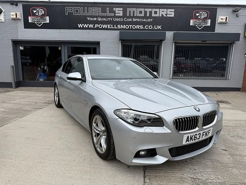 Silver Used 2013 BMW 520 M Sport Sedan | £7,995 (Fair price) - Image 1/3