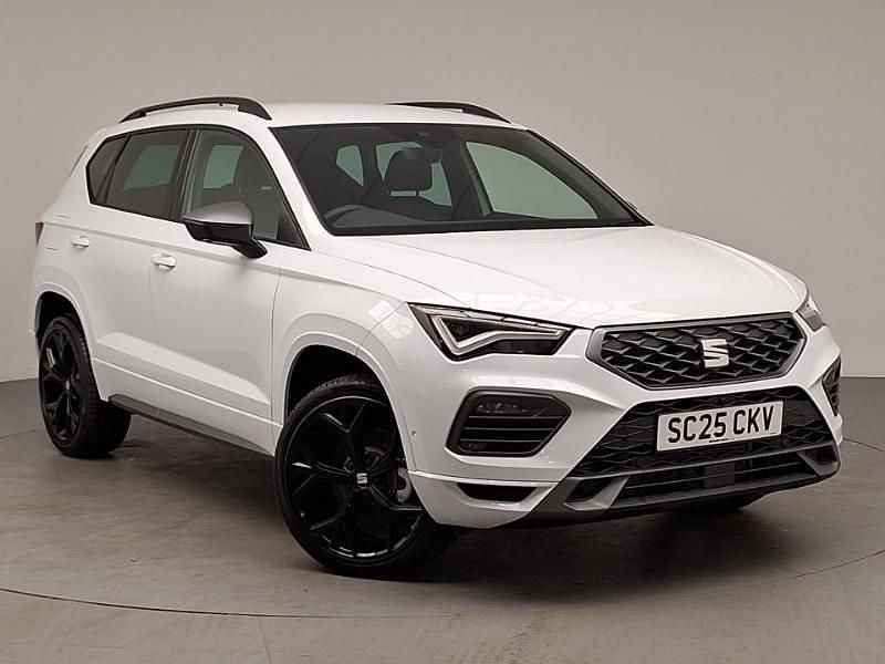 White New 2025 Seat Ateca Black Edition SUV | £28,498 (Fair price) - Image 1/4