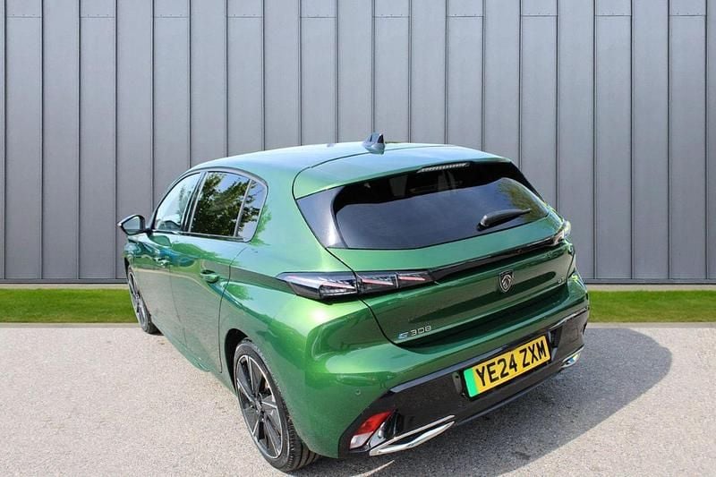 Used Peugeot e-308 GT 113 kW (154 HP) 2024 Green Hatchback