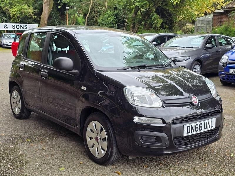 Black Used 2016 Fiat Panda Pop Hatchback | £5,795 (Fair price) - Image 1/4