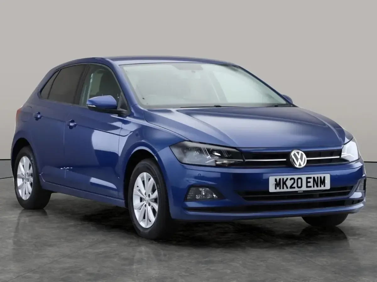 Used VW Polo Match 95 HP (69 kW) 2020 Blue Hatchback