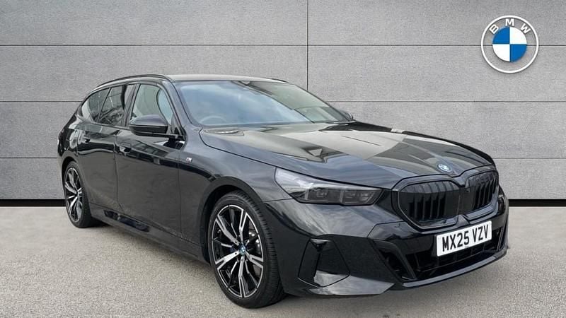 Black Used 2025 BMW 530e M Sport Estate | £51,985 (A bit pricey) - Image 1/4