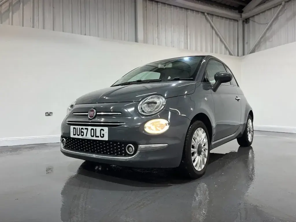 Used Fiat 500 Lounge 69 HP (50 kW) 2017 Grey Hatchback