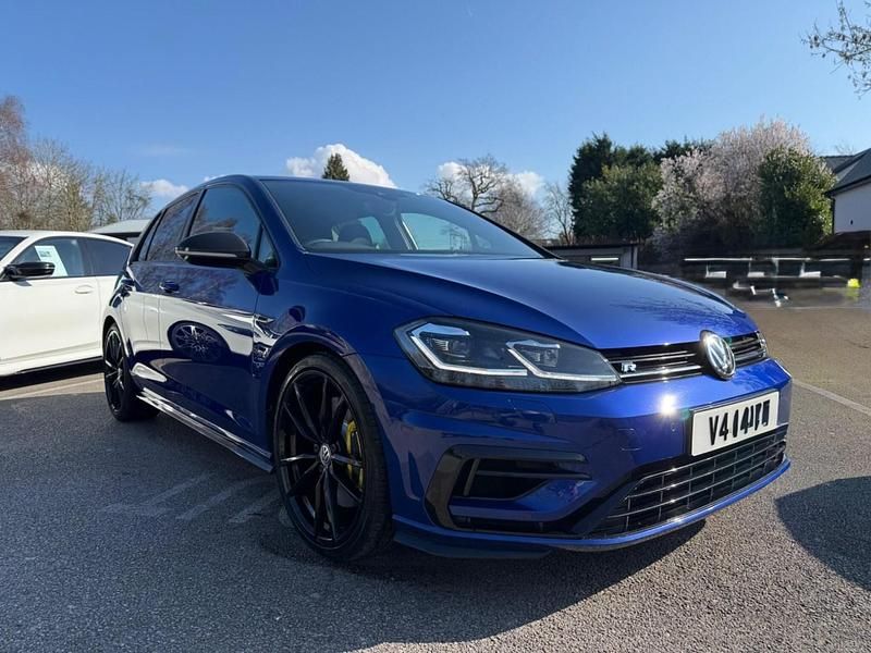 Used VW Golf VII R 2020 Blue Hatchback