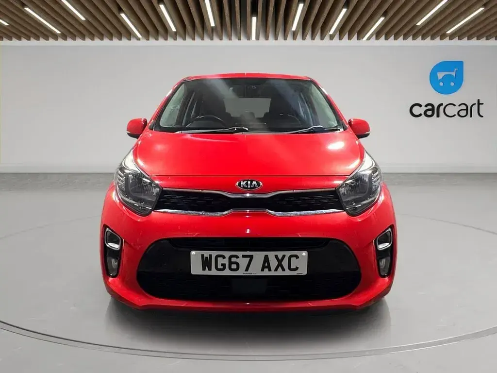 Used Kia Picanto 83 HP (61 kW) 2017 Red Hatchback