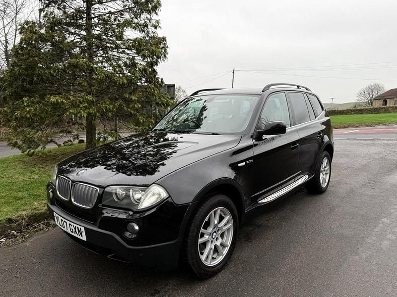 Black Used 2007 BMW X3 Impressive SUV | £1,495 (Good price) - Image 1/4