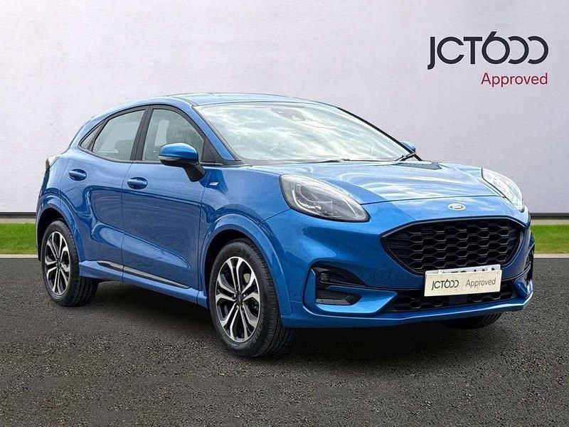 Blue Used 2022 Ford Puma ST-Line SUV | £17,500 (Fair price) - Image 1/4