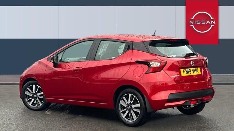 Used Nissan Micra Acenta Limited Edition 90 HP (66 kW) 2019 Red Hatchback