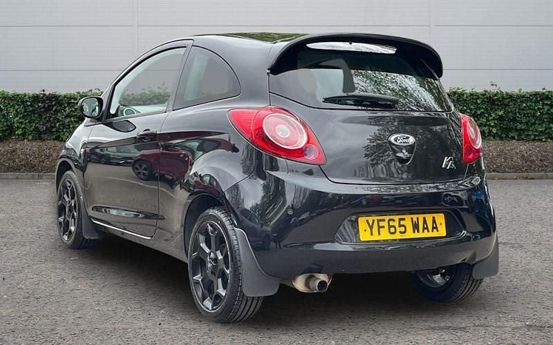Used Ford Ka Zetec 69 HP (50 kW) 2015 Black Hatchback