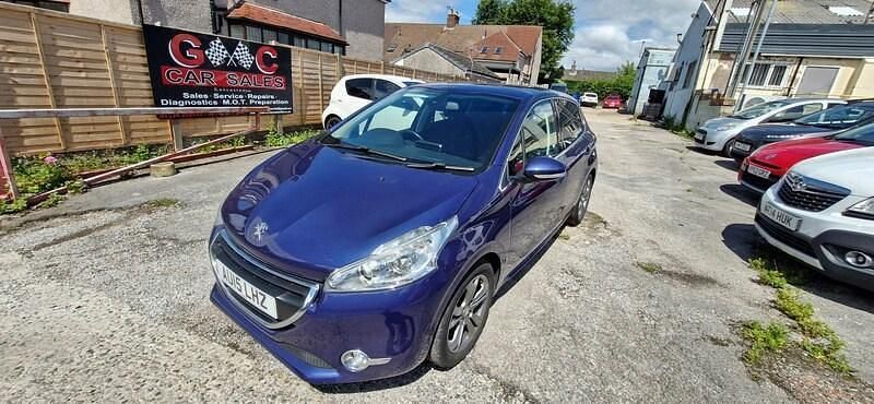 Blue Used 2015 Peugeot 208 Allure Hatchback | £3,695 (Fair price) - Image 1/4