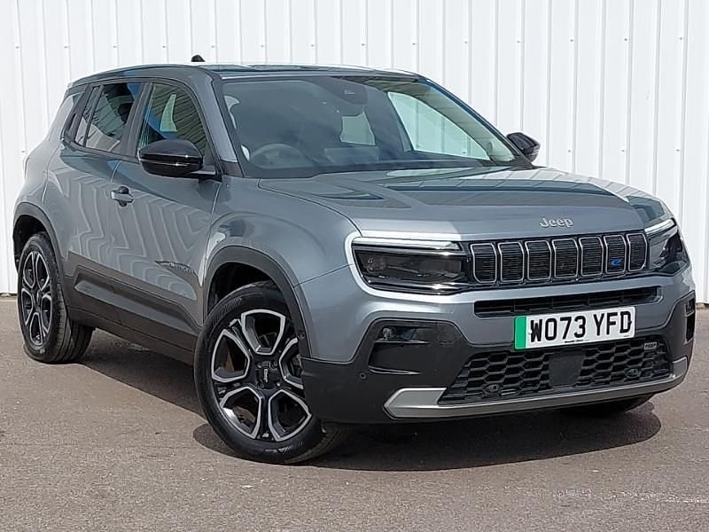 Grey Used 2024 Jeep Avenger EV Summit SUV | £19,498 (Fair price) - Image 1/4