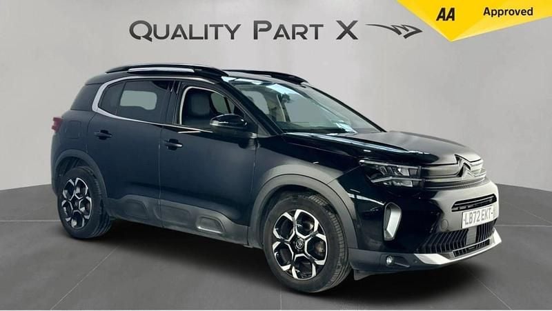 Black Used 2022 Citroën C5 Aircross Shine SUV | £17,700 (Fair price) - Image 1/4