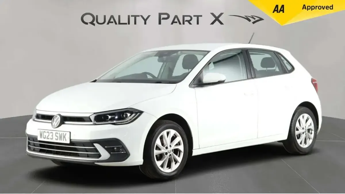Used VW Polo Style 95 HP (69 kW) 2023 White Hatchback