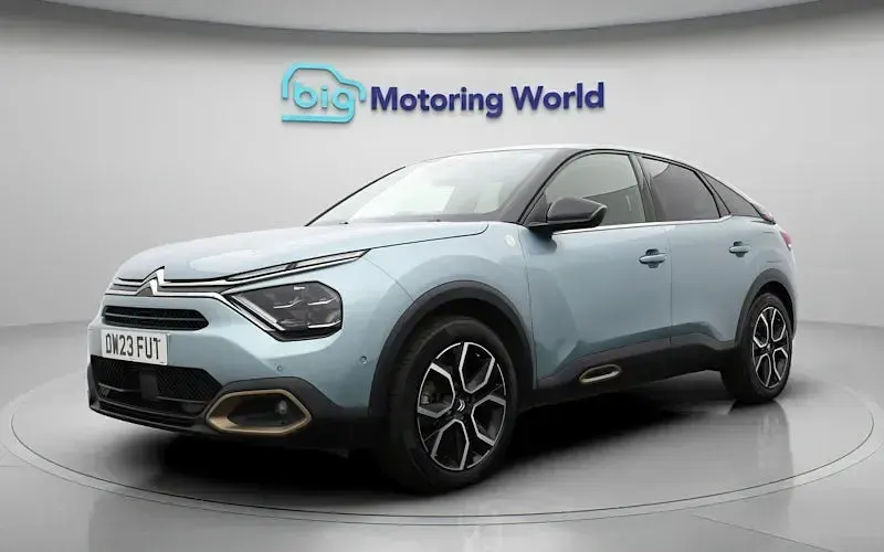 Used Citroën e-C4 100 kW (136 HP) 2023 Blue Hatchback